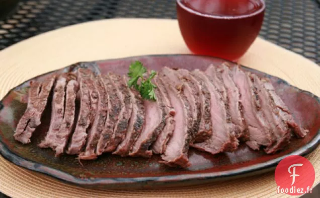 Steak de Flanc Aux Épices Jamaïcaines
