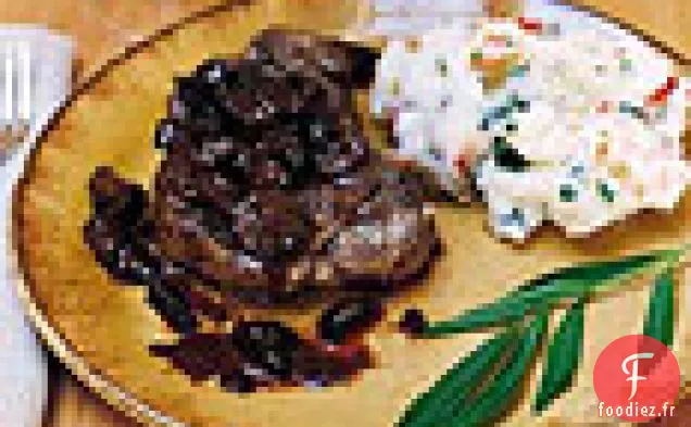 Filet Mignon au Ragoût de Champignons Truffés