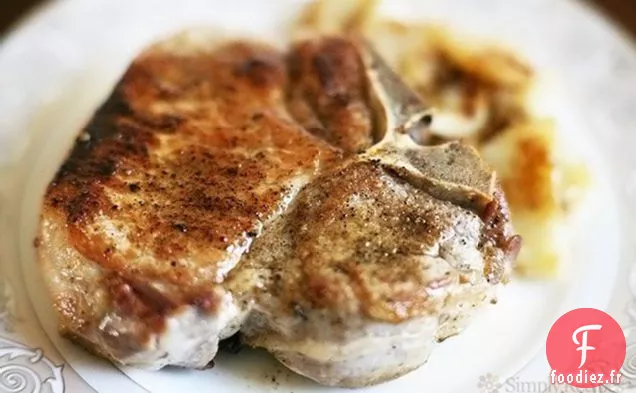 Les Côtelettes De Porc Parfaites de Maman
