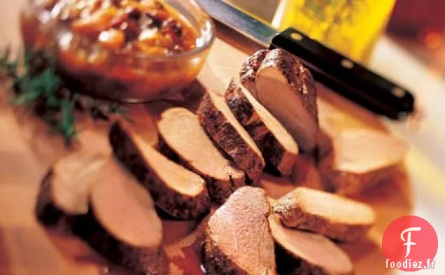Filet de Porc au Chutney de Rhum