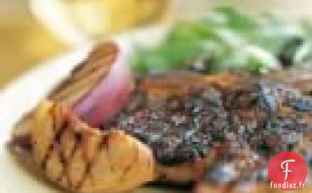 Côtelettes De Porc Aux Pêches