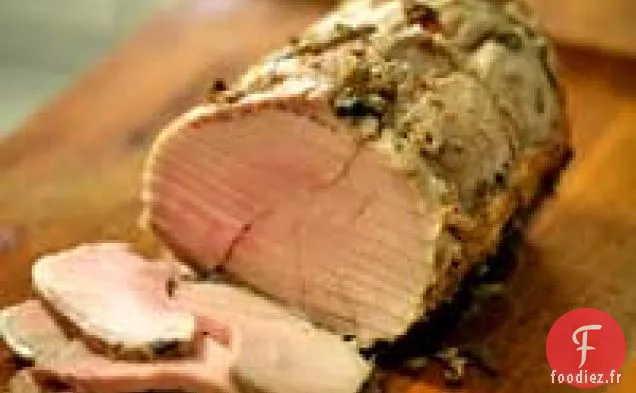 Rôti De Porc À La Sauce Aux Champignons À La Cardamome
