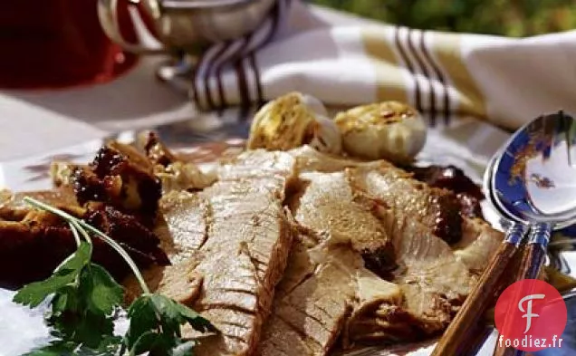 Épaule De Porc Rôtie Lentement