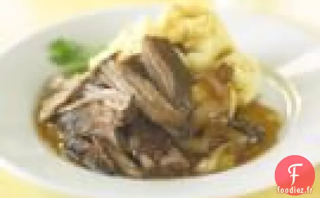 Porc aux cinq épices rôti lentement