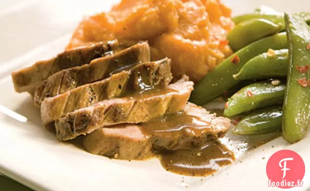 Filet De Porc Mariné au Bourbon