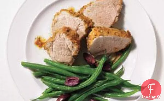 Filet de Porc en croûte de romarin