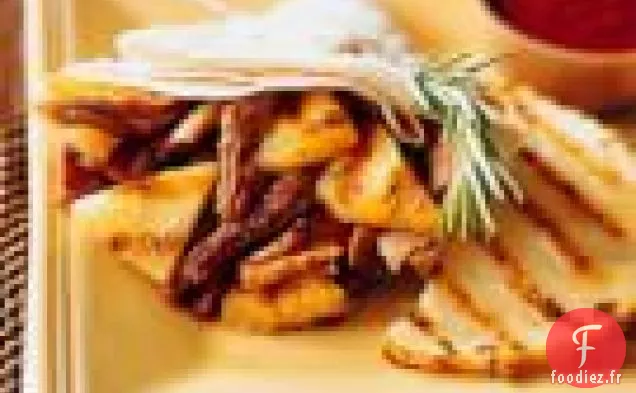 Porc Rôti Lentement À L'Ananas Grillé Et Sauce Chipotle