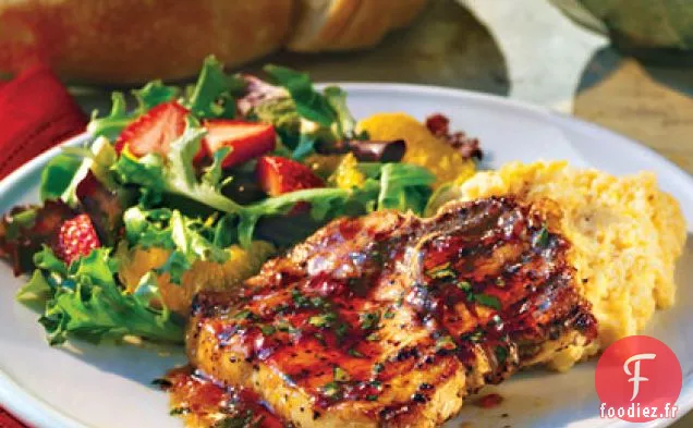 Jalapeño - Côtelettes de Porc au Basilic