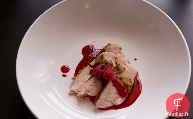 Amour & Porc (à la Prune & Framboise Gastrique)