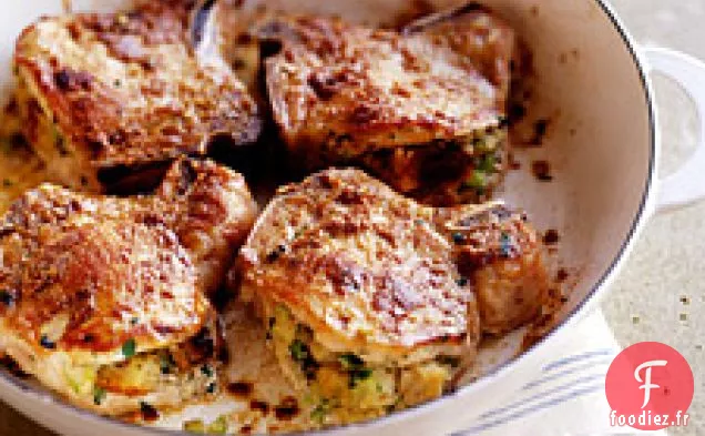 Côtelettes De Porc Farcies Aux Herbes