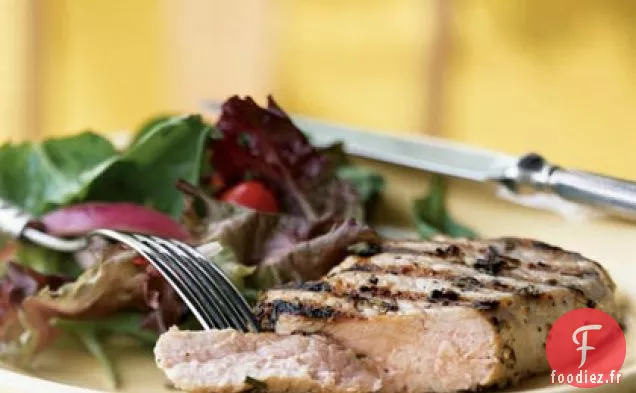Côtelettes de Porc Saumurées au Fenouil