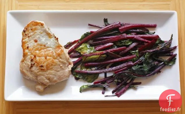 Côtelettes de porc farcies adaptées au régime Paléo