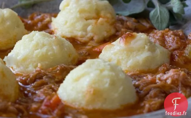 Ragoût de Porc aux Gnocchis à la Semoule