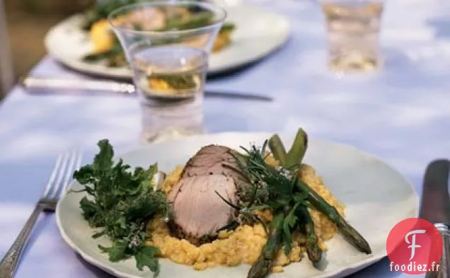 Filet de Porc en Croûte de Romarin et Poivre