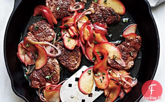 Filet de Porc Épicé aux Pommes Sautées