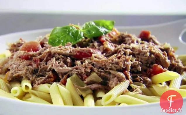 Ragoût De Porc Sur Penne