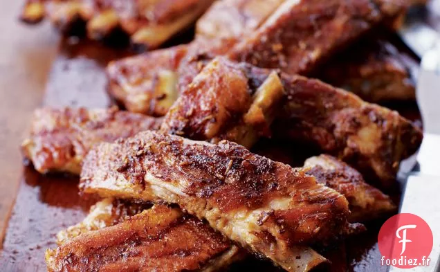 Côtes Levées de Style Toscan avec Glaçure Balsamique