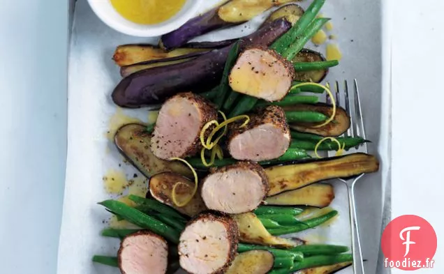 Porc Épicé Au Poivre Et Au Cumin