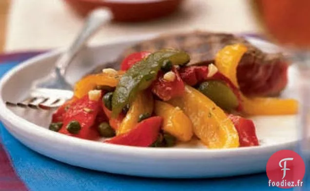 Filet de Porc Saupoudré de Champignons et de Fenouil