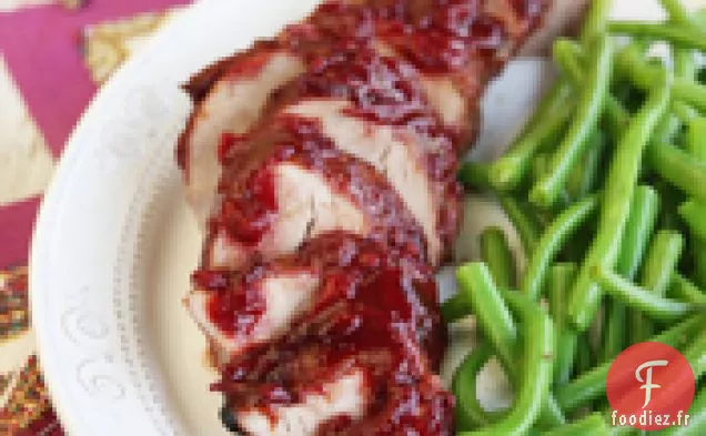 Filet De Porc Rôti À La Sauce Aux Prunes