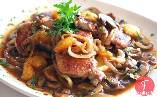 Tandoori - Côtelettes de Porc Épicées à l'orange