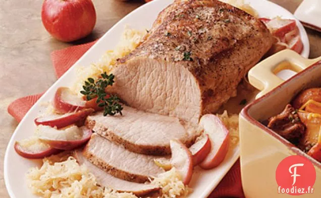 Porc Rôti À La Choucroute