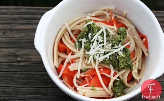 Pesto de roquette riche en protéines