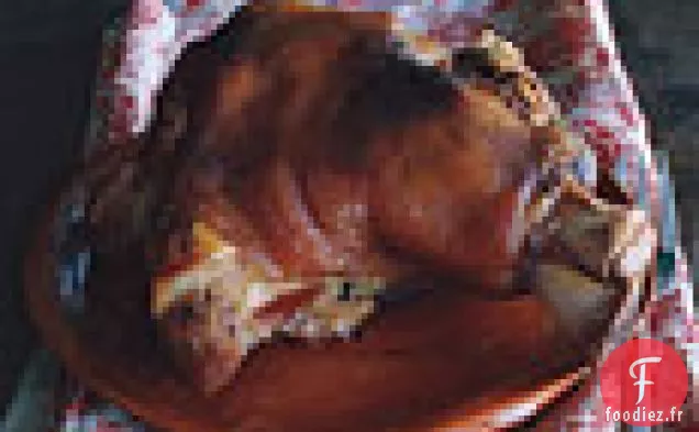 Épaule de Porc rôtie à l'ail