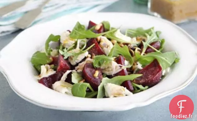 Salade de Mozzarella, Betterave et Roquette