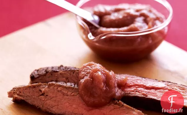 Ketchup à la Rhubarbe