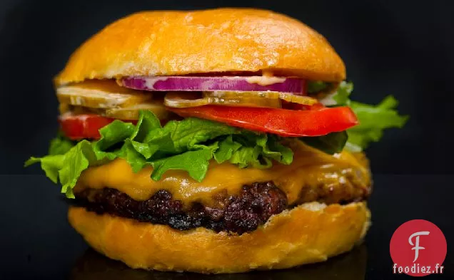 Recette de Cheeseburger Tout américain