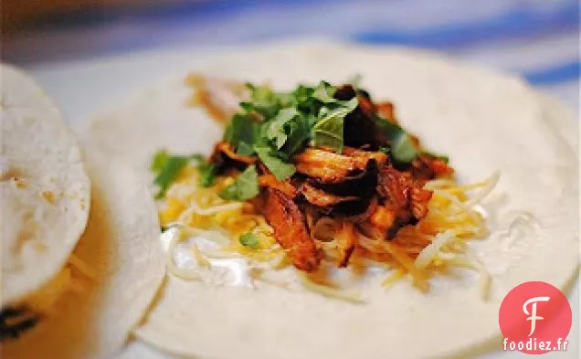 Marinade de porc effiloché