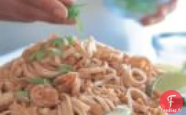 Pad Aux Crevettes Thaï