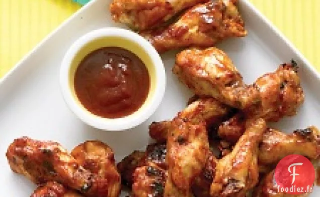 Drumettes de Poulet Barbecue à la cassonade