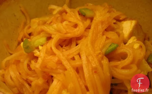 Pad de Tofu Croustillant - thaï
