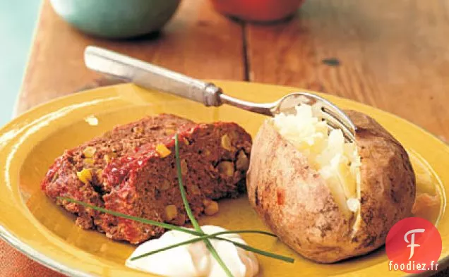 Pain de Viande du Sud-Ouest et Pommes de Terre au Four