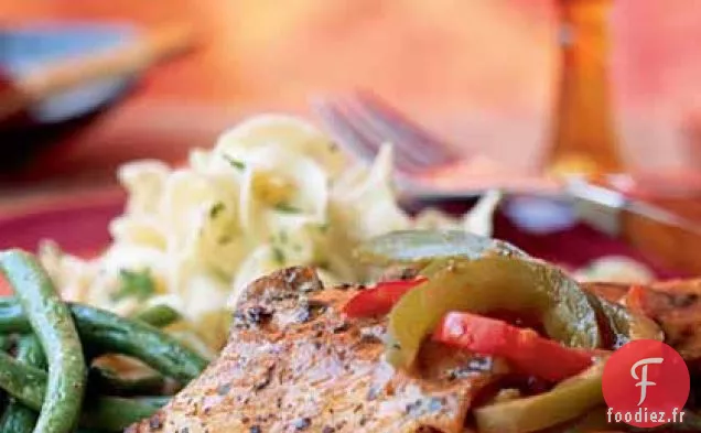 Poulet au Poivre Espagnol Citronné