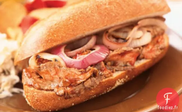 Sandwichs au Steak de Flanc Grillés