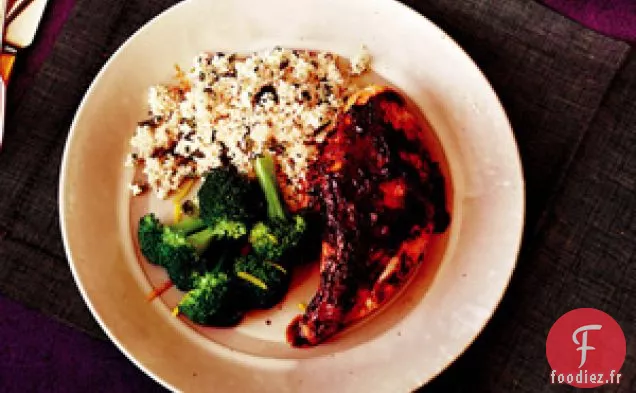 Poitrines de poulet au barbecue Hoisin
