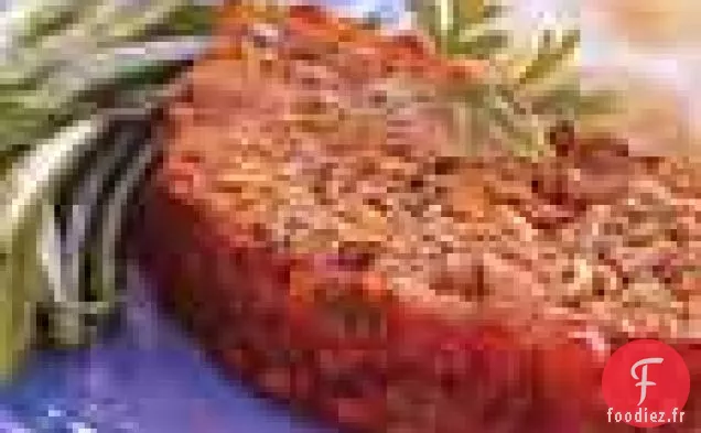 Pain de Viande à l'Oignon Rouge