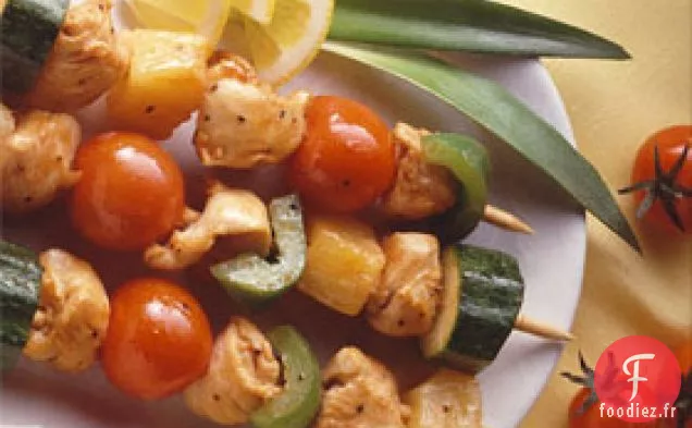 Brochettes de Poulet Teriyaki