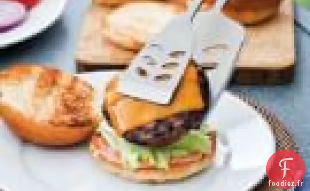 Hamburgers au Steak Grillé