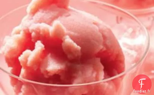 Glace au melon d'eau - yogourt
