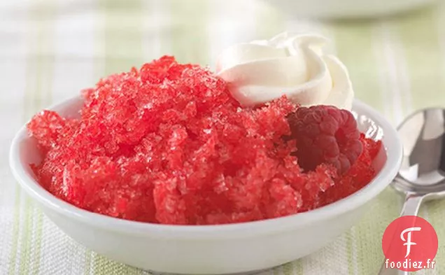 Glace aux Framboises Facile