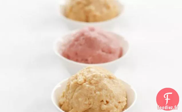 Glace à la pêche