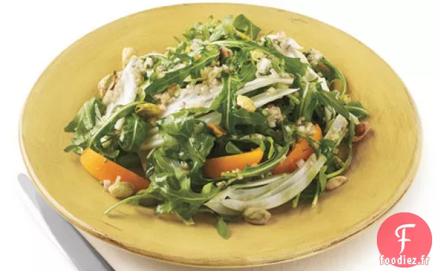 Salade De Roquette, Fenouil Et Abricot