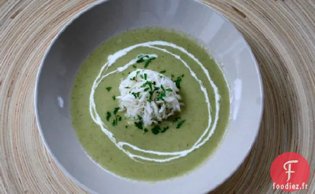 Soupe À La Crème De Céleri Au Riz