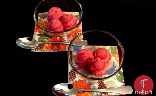 Sorbet Au Vin de Framboise