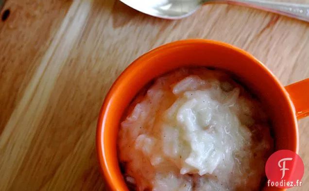 Riz Au Lait aux Gousses de Vanille