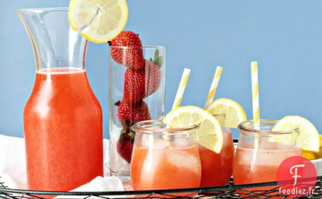 Limonade aux Fraises Maison